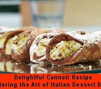 Cannoli Recipe