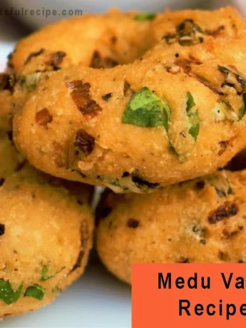 Medu Vada Recipe