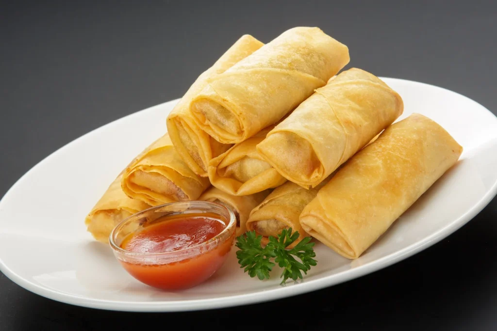 Philly Cheesesteak Egg Rolls with dipping sauce: perfect appetizer or snack