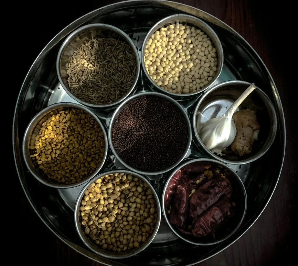 Spices in Containers