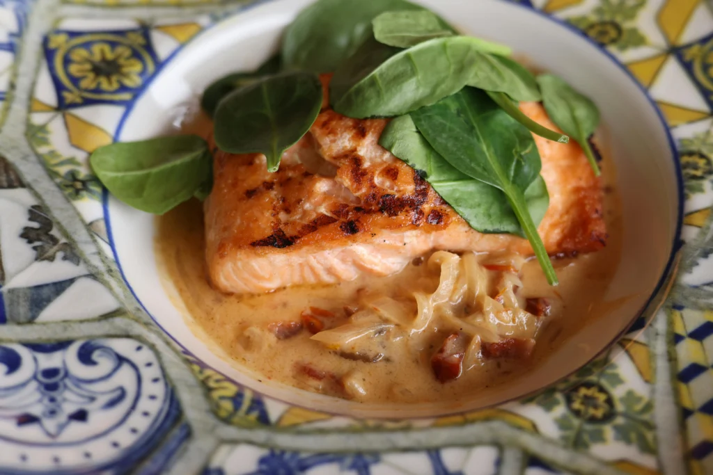 Fried Cacciucco with Spinach