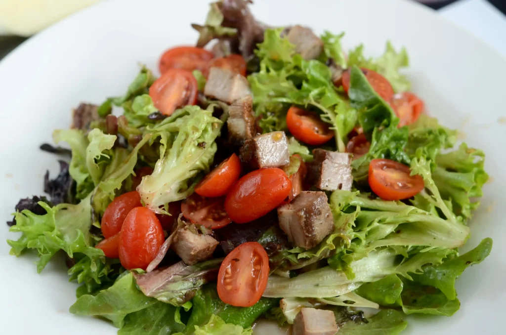 Close-up Photography of Cobb Salad