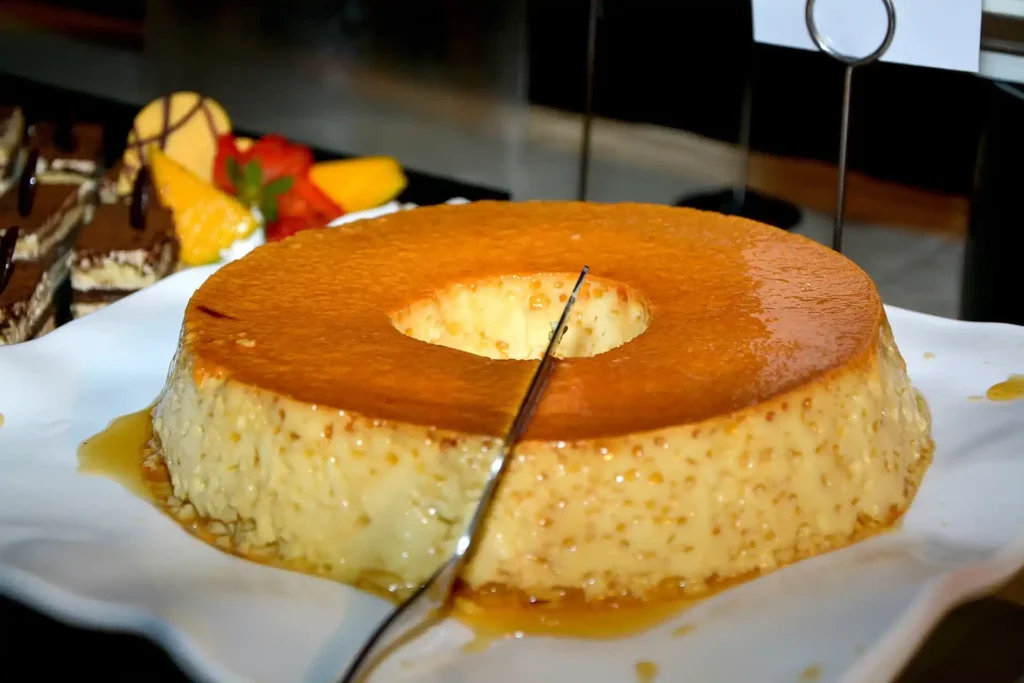 Classic Bread Pudding served in a white dish with a golden-brown crust