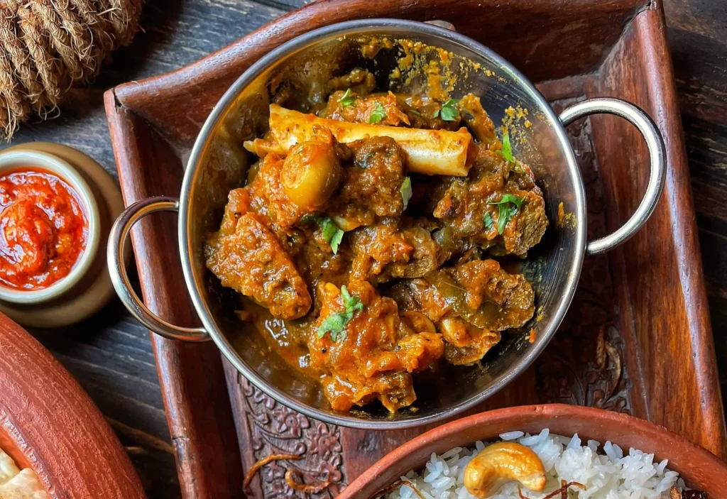 Close-Up Shot of a Delicious Rogan Josh