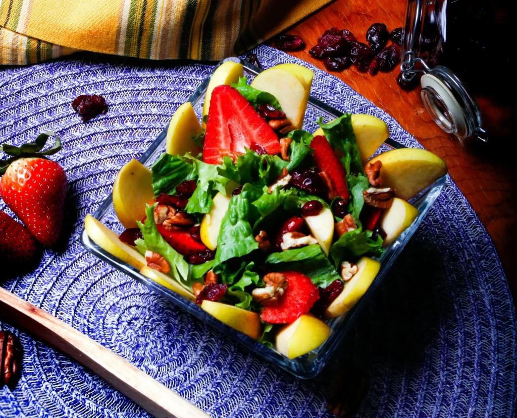 Ensalada de Frutas Salad in Bowls