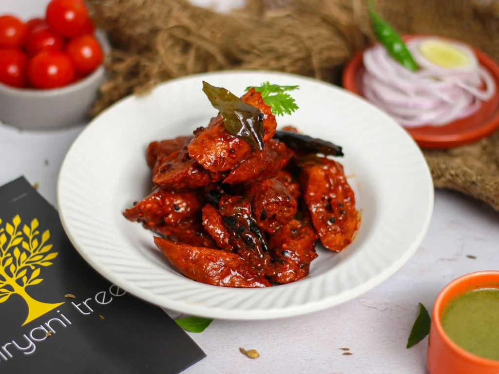 Plate of Tandoori Chicken Tikka