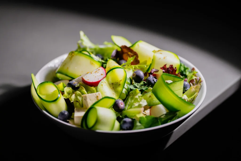 Zucchini Salad in Bowl