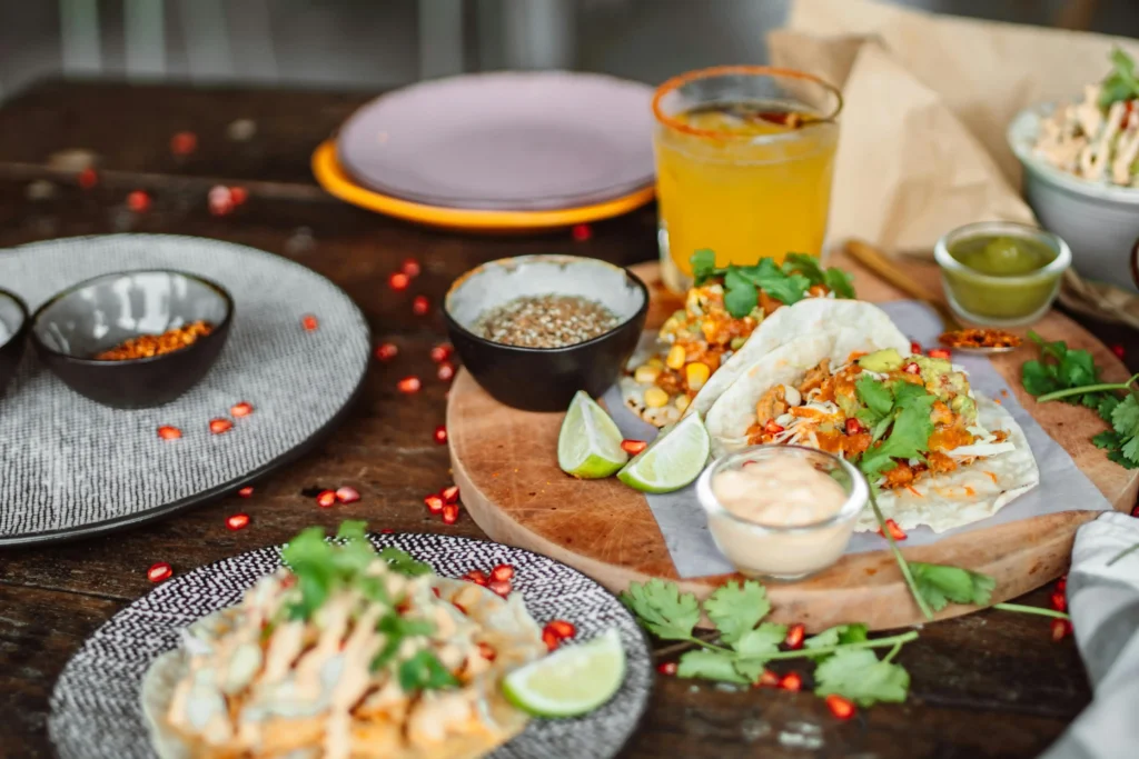 Cooked Molletes on Brown Wooden Tray