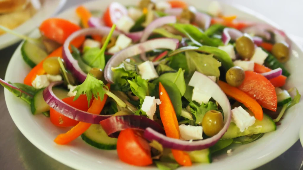 Waldorf Salad Recipe on Plate