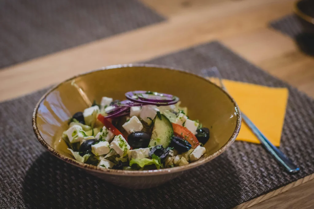 Waldorf Salad Recipe on Brown Ceramic Bowl