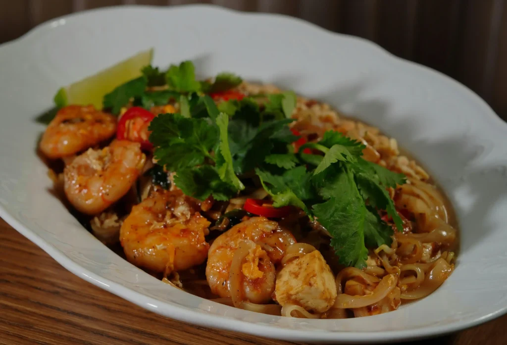 White Plate of Louisiana Gumbo Recipe